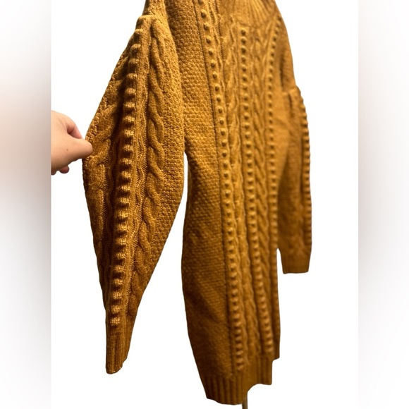 525 American Airspun Cable-knit sweater dress size L - Picture 9 of 11